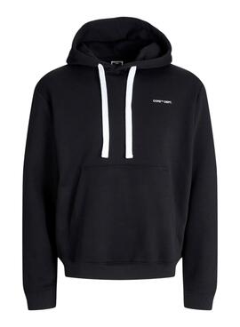 Sweatshirt Jack and Jones Cocover noir pour homme