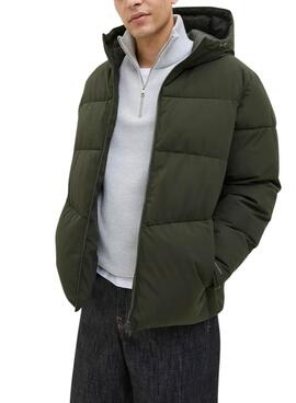 Veste de chasse Jack and Jones Global verte pour homme