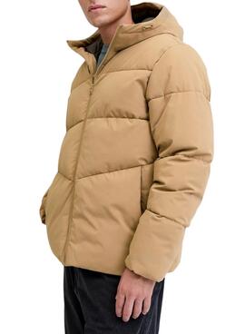 Veste de chasse Jack and Jones Global jaune pour homme