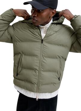 Veste matelassée Jack and Jones Elements verte pour homme