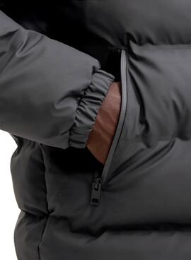 Veste matelassée noire Jack and Jones Elements pour homme.