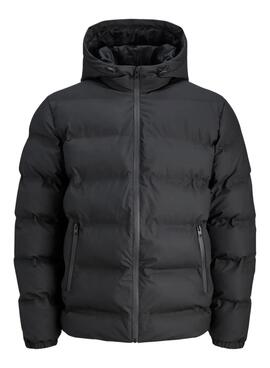 Veste matelassée noire Jack and Jones Elements pour homme.