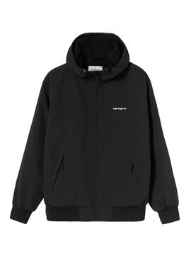 Veste Carhartt Sail à capuche noire pour homme