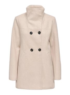 Manteau Beige Only Blake pour femme