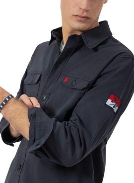 Chemise surchemise El Pulpo Heritage marine pour hommes