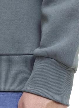 Sweat à capuche Jack and Jones Pam gris pour homme