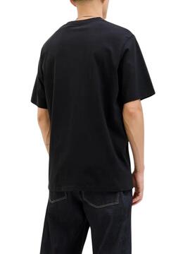 T-shirt Jack and Jones Soho noir pour homme