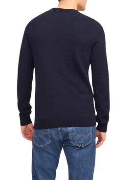 Maillot Jack and Jones Globe bleu marine pour hommes