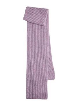 Écharpe Pieces Milla malva pour femme