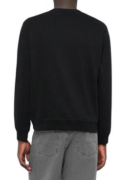 Sweat à capuche Jack and Jones Bleecker noir pour homme
