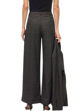 Pantalon Vila Vifalte à carreaux pour femme