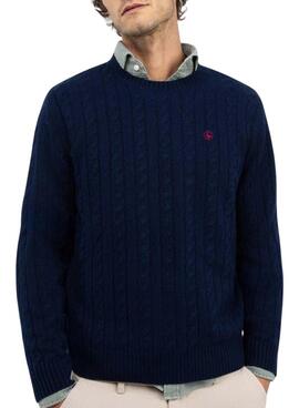 Pull El Ganso en tricot de marine pour homme