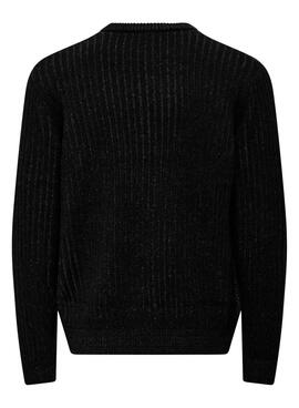 Maillot Only and Sons Michael noir chiné pour homme