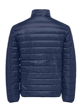 Veste matelassée marine pour homme Only and Sons Noa