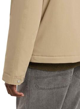 Veste de chasse Dickies doublée beige Eisenhower pour homme