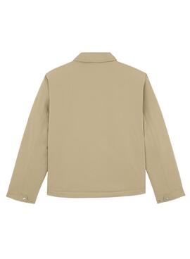 Veste de chasse Dickies doublée beige Eisenhower pour homme