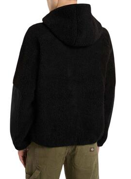 Polaire Dickies Central avec capuche noir pour homme