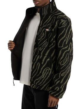 Polaire Dickies Mount Hope imprimé noir pour homme