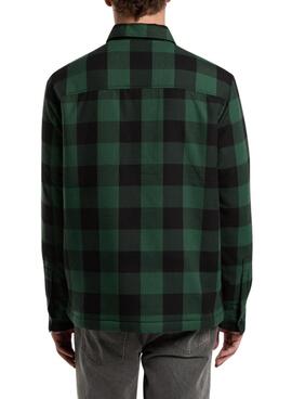 Chemise surchemise Dickies Sacramento verte et noire pour homme