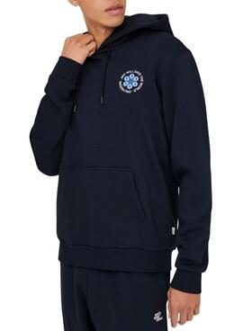 Sweat-shirt Only and Sons Ceres Claude noir pour homme