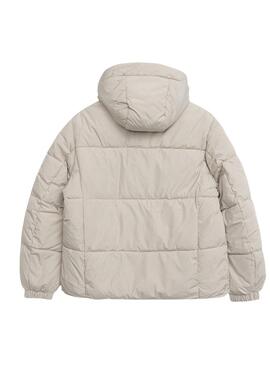 Veste matelassée à capuche beige pour homme Only and Sons David