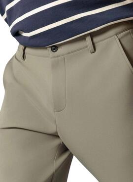 Pantalon El Pulpo parfait technique de taupe pour homme