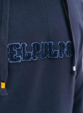 Sweat à capuche El Pulpo effet marine lavé pour homme