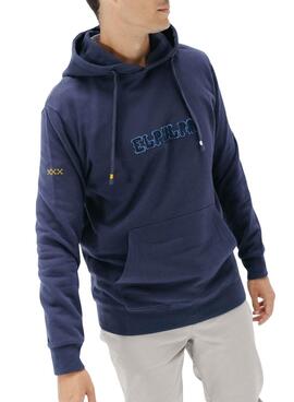 Sweat à capuche El Pulpo effet marine lavé pour homme