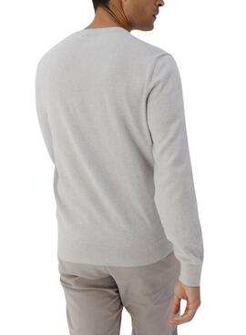 Maillot El Pulpo col rond mélange gris pour homme