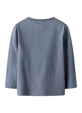 T-shirt Name It Rolf bleue pour garçon