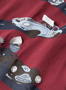 T-shirt Name It Rolf rouge pour garçon