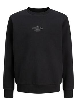 Sweat à capuche Jack and Jones Jin noir pour enfant