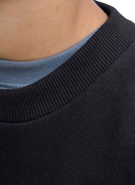 Sweat à capuche Jack and Jones Jin noir pour enfant