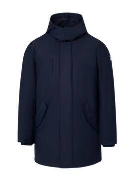 Parka Silbon técnica Tailoring en bleu marine pour homme