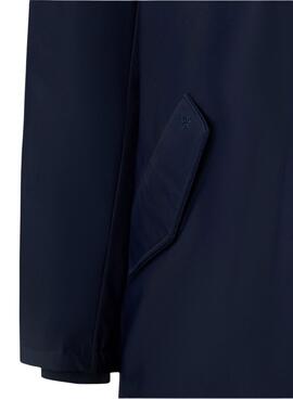 Parka Silbon técnica Tailoring en bleu marine pour homme