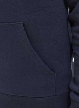 Sweat à capuche Jack and Jones Ari bleu pour enfant