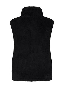 Seul gilet noir pour femme Only Bari Teddy.