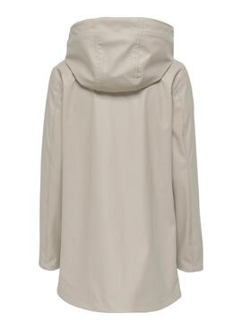 Imperméable Only Elisa beige pour femme