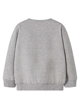 Sweat-shirt Name It Roval gris pour garçon