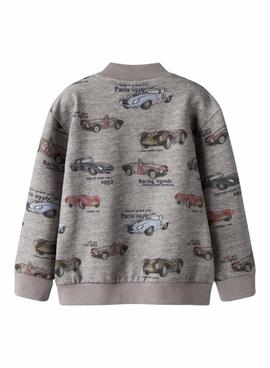 Veste Name It Reiner gris pour garçon.