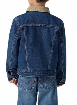 Veste en jean Levi's Trucker rembourrée pour enfant