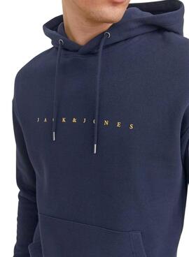 Sweatshirt Jack and Jones en azul marino para hombre