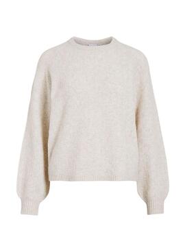 Maillot beige pour femme Vila Vivilas