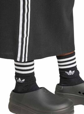 KNITTED SKIRT   BLACK