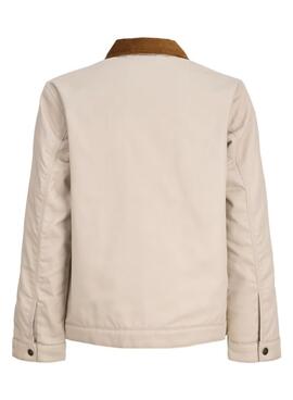 Veste Jack and Jones Norrebro beige pour garçon