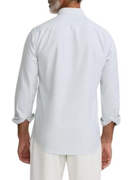 Chemise Silbon sport à rayures vertes pour homme