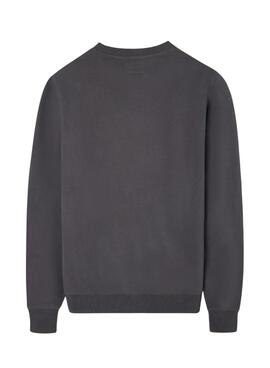 Sweatshirt Silbon minilogo gris pour homme