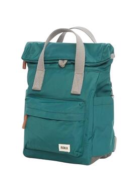 Sac à dos Roka Canfield petit bleu turquoise pour femme et homme.