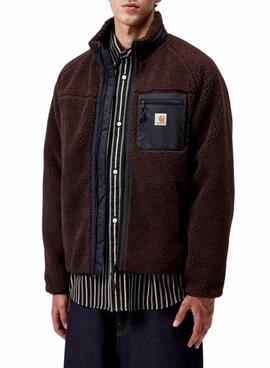 Veste polaire Carhartt Prentis marron pour homme