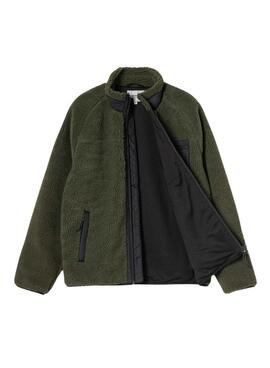 Veste polaire Carhartt Prentis verte pour homme